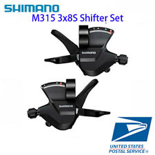 Usado, Shimano Altus SL-M315 Rapidfire Plus 3x7 3x8 câmbio gatilho de velocidade preto MTB comprar usado  Enviando para Brazil