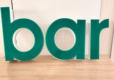 Lettere scatolate vintage usato  Italia