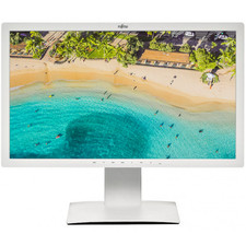 Monitor Fujitsu P27T-7 27" LED 2560x1440 IPS HDMI DP biały pożółkły klasa A na sprzedaż  PL
