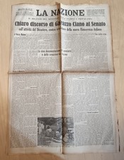Nazione maggio 1936 usato  Pistoia