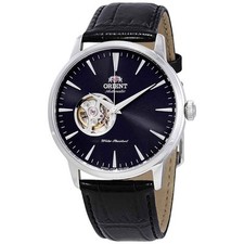 Relógio masculino Orient coração aberto automático mostrador preto FAG02004B0 comprar usado  Enviando para Brazil