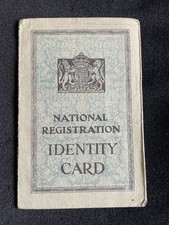Wwii 1943 identity for sale  SIDMOUTH
