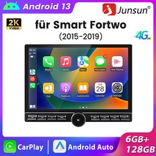 6 + 128GB Android 14 Carplay Radio samochodowe do Smart Fortwo 2015- 2019 GPS Nawigacja DAB +  na sprzedaż  PL