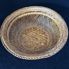 Vtg woven rattan for sale  Orlando