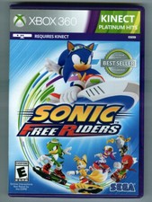 SONIC FREE RIDERS (Microsoft Xbox 360, 2010) Completo na Caixa! SEGA Kinect!, usado comprar usado  Enviando para Brazil