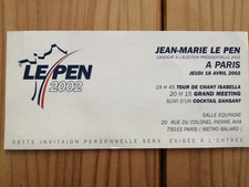 Jean marie pen d'occasion  Gond-Pontouvre