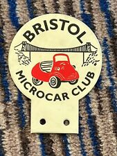 Bristol microcar club for sale  BACUP