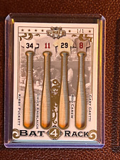 2022 Leaf Lumber Bat Rack Gold #BR414 Puckett Knoblauch Carew Gaetti SN 1/1, usado comprar usado  Enviando para Brazil