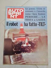 Autosprint settimanale anno usato  Livorno