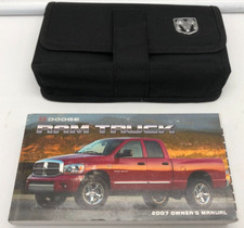2007 Dodge Ram Pickup Manual do Proprietário com Estojo OEM R01B37007, usado comprar usado  Enviando para Brazil