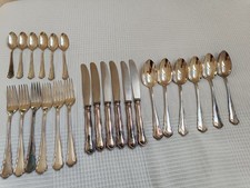 Versilbertes besteck personen gebraucht kaufen  Hergatz