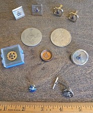 Vintage masonic cufflinks for sale  Hammond