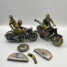 Tin mottorcycle toys for sale  LEEDS