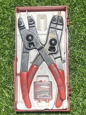 Kit de alicate de anel de pressão de retenção MILBAR 4450R 4460R com pontas na caixa kit EUA comprar usado  Enviando para Brazil