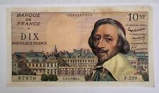 Billet francs richelieu d'occasion  Le Havre-