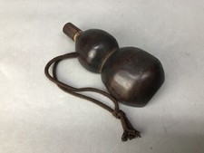 Y8366 CAIXA Samurai em forma de cabaça matchlock recipiente de arma antigo do Japão comprar usado  Enviando para Brazil