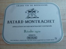 étiquette vin batard d'occasion  Quimperlé