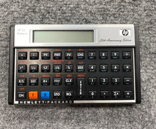 Usado, Calculadora financeira Hewlett Packard HP 12C Platinum edição de 25º aniversário comprar usado  Enviando para Brazil