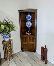 Vintage oak corner for sale  SKIPTON