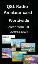 Cartão de rádio amador QSL – anos 2000 e 2010 em todo o mundo – Selecione na lista – C (e) comprar usado  Enviando para Brazil