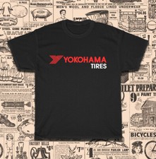Usado, Nova Camiseta Masculina Logotipo Pneus de Corrida Yokohama Tamanho Americano P-5XL comprar usado  Enviando para Brazil