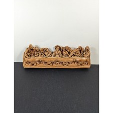 Decoração de parede de gesso vintage última ceia - arte cristã retrô MCM giz comprar usado Decoração de parede de gesso vintage última ceia - arte cristã retrô MCM giz comprar usado  Enviando para Brazil