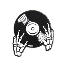 Pin disque vinyle d'occasion  Bourg-en-Bresse