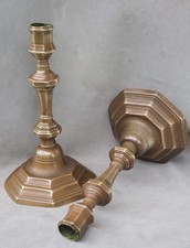 Chandeliers bougeoirs bronze d'occasion  France
