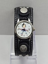 Bracelete de relógio feminino vintage mercúrio Roxy tom de prata nova bateria exclusivo raro comprar usado  Enviando para Brazil