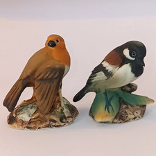 Figurines oiseaux biscuit d'occasion  Igny