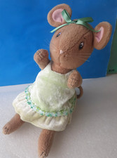 Boneca American Girl ~Angelina Ballerina Alice Mouse 10" dançarina articulada de pelúcia 2002, usado comprar usado  Enviando para Brazil