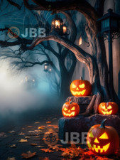 Papel de parede digital abóboras Halloween imagem arte desktop quadro fundo comprar usado  Enviando para Brazil