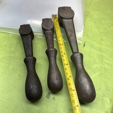 3 MANIVELA DE TORNO DE MOINHO EM BRANCO CABO DE MÁQUINA OFFSET DE FERRO FUNDIDO comprar usado  Enviando para Brazil