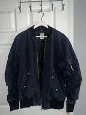 Navy bomber jacket for sale  Los Angeles