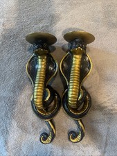 Pair snake sconces for sale  Milton