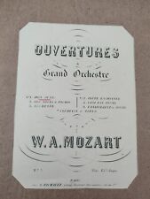 Ouvertures grand orchestre d'occasion  Provins