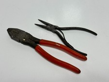 Alicate de nariz Armstrong Tools USA Linesman e UTICA EUA 254-S agulha curta comprar usado  Enviando para Brazil