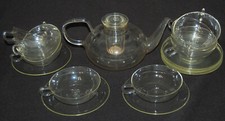 Teeservice saale glas gebraucht kaufen  Meuselwitz