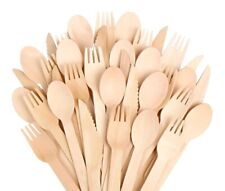 Wooden cutlery set for sale  LEICESTER