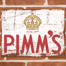 Pimms metal signs for sale  BLACKPOOL