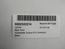 55493025 ecu astra for sale  SKELMERSDALE