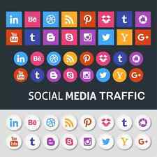 Visitantes ilimitados de plataformas sociais populares para o seu site por 1 mês! comprar usado  Enviando para Brazil