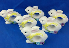 Bunnies napkin holders for sale  Palestine