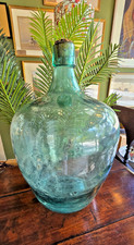 Antique green glass for sale  MALMESBURY