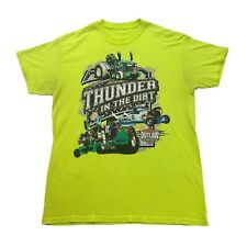 Camisa Outlaw Tractor Pulling Para Hombre Mediana M Thunder in the Dirt Manga Corta segunda mano  Embacar hacia Argentina