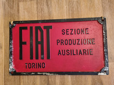 Insegna fiat targa usato  San Vittore Olona