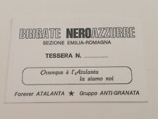 Tessera ultras brigate usato  Foligno