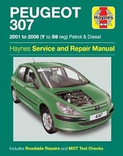 Usado, Peugeot 307 Service & Repair Manual, , Used; Good Book comprar usado  Enviando para Brazil