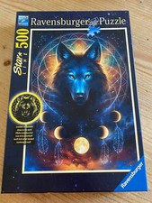 Leuchtpuzzle ravensburger wolf gebraucht kaufen  Hamburg