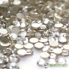 1440 peças transparente qualidade superior cristal tcheco strass flatback nail art sem hotfix comprar usado  Enviando para Brazil